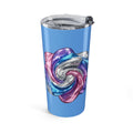20oz Iridescent Rose Stainless Tumbler Light Blue  — Insulated Travel Cup