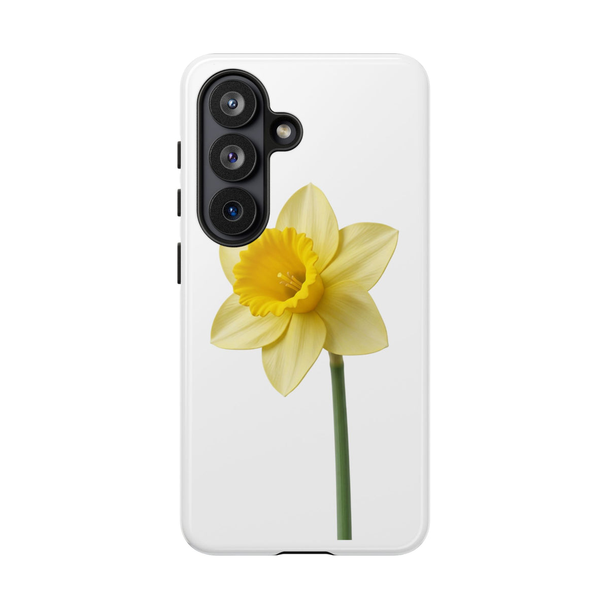 Daffodil Blossom Tough Phone Case — Yellow Spring Floral iPhone Cover