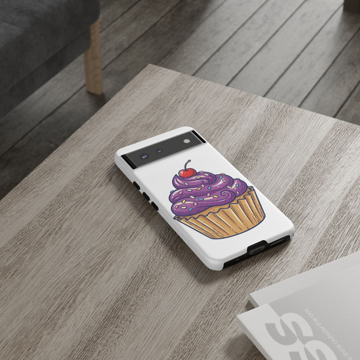 Purple Cupcake Tough Phone Cases