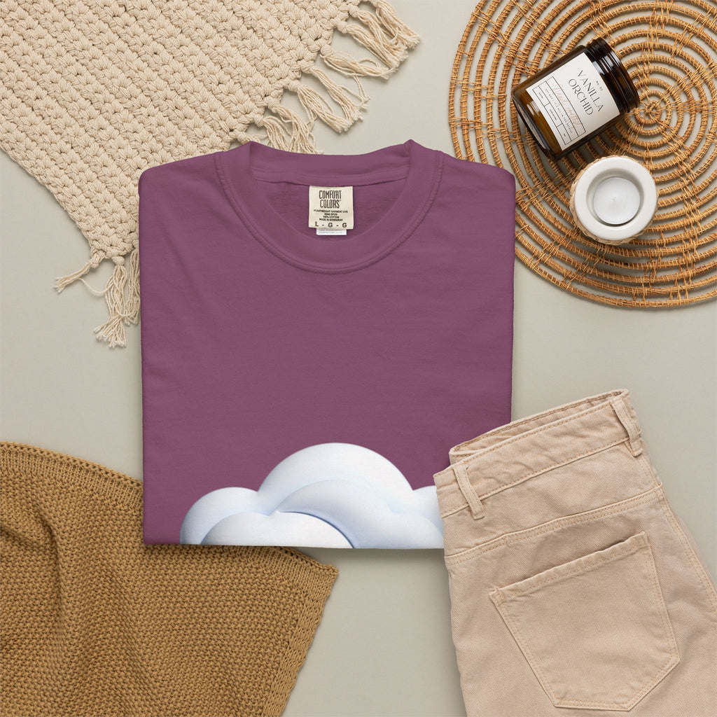 Cloud Graphic T-Shirt — Soft Dreamy Cloud Design