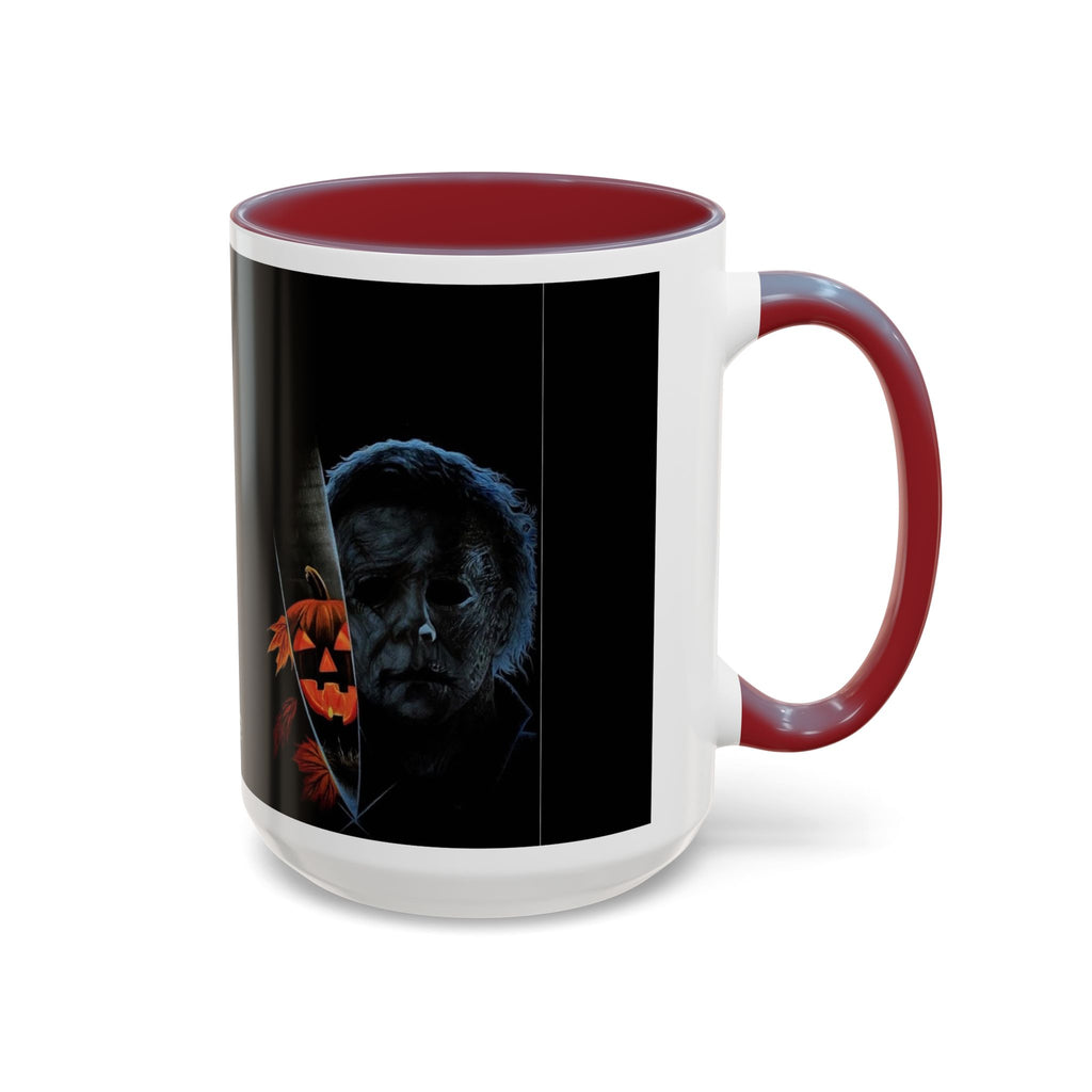 Michael Myers Halloween Coffee Mug — Horror Pumpkin Accent Mug (11/15oz)