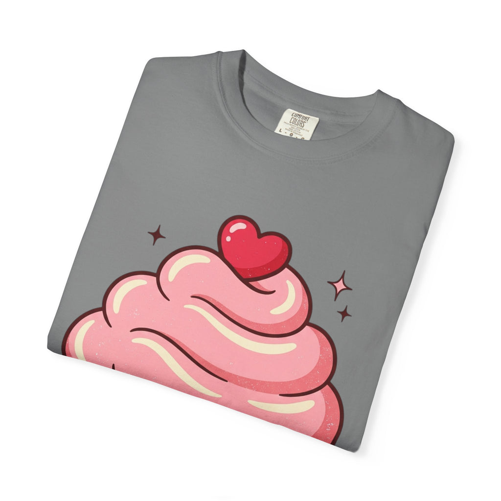 Pink Cupcake Unisex Garment-Dyed T-shirt