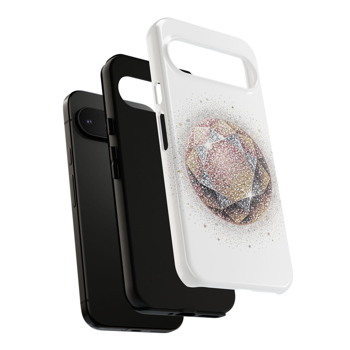 Glittery Tough Phone Cases