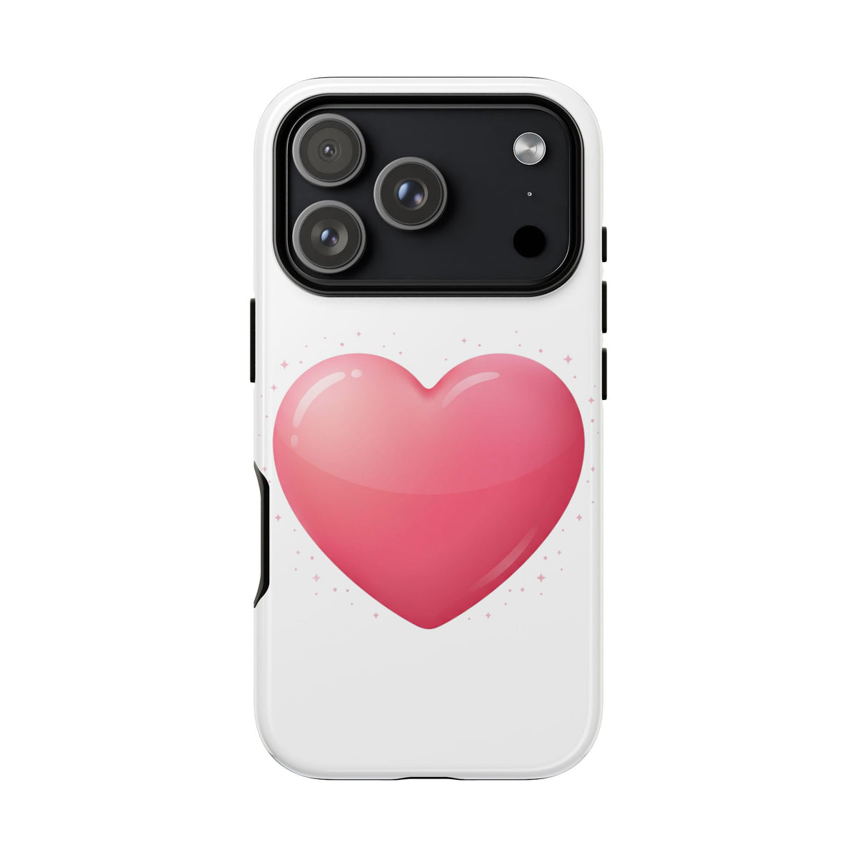 Heart Emoji Tough Case — Cute Pink Heart Phone Case for iPhone & Android
