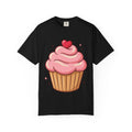 Pink Cupcake Unisex Garment-Dyed T-shirt