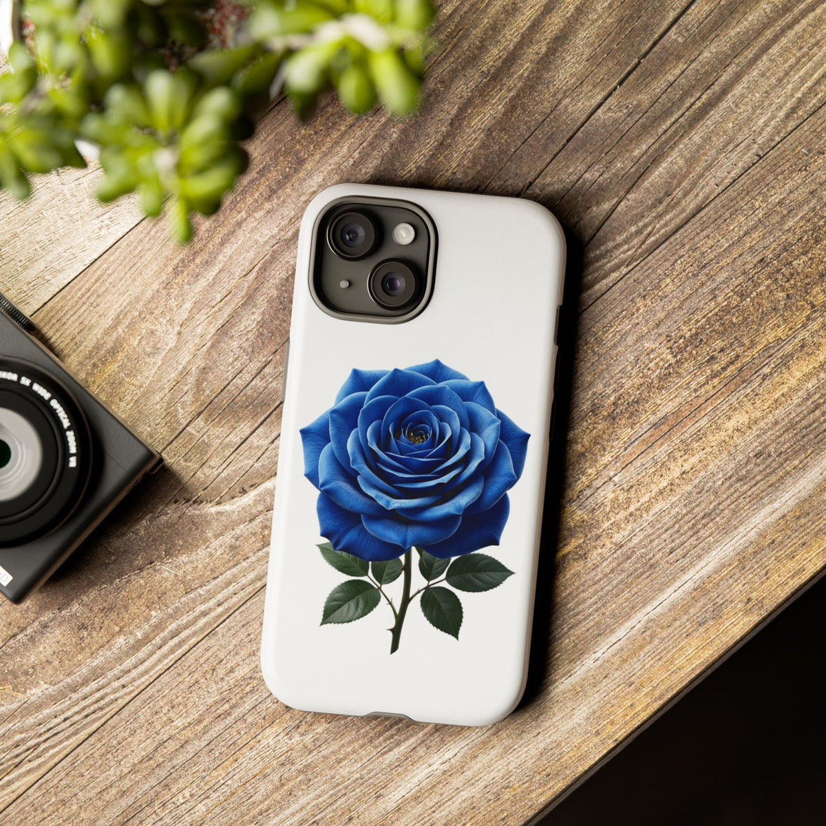 Blue Rose Phone Case
