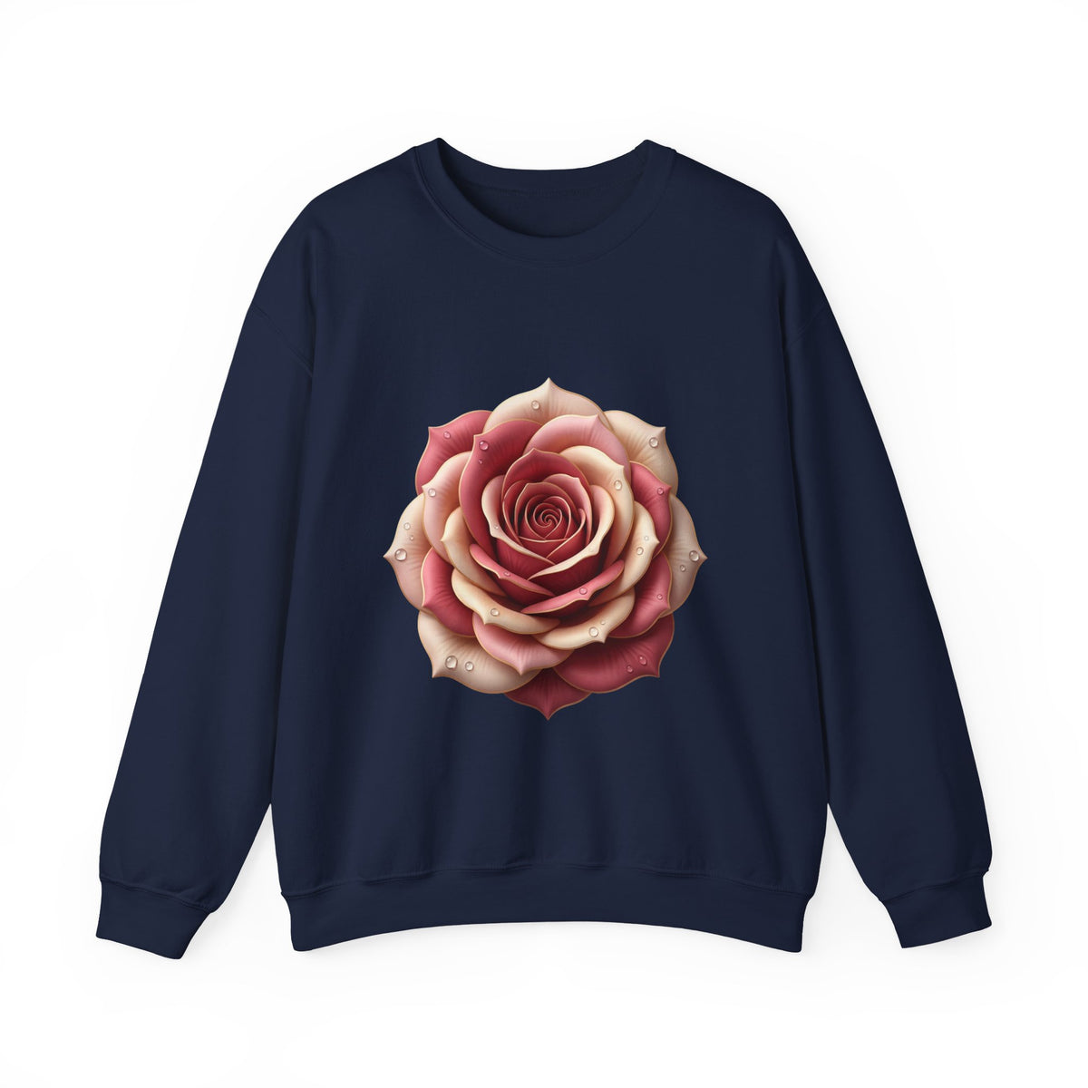 Rose Bloom Crewneck Sweatshirt