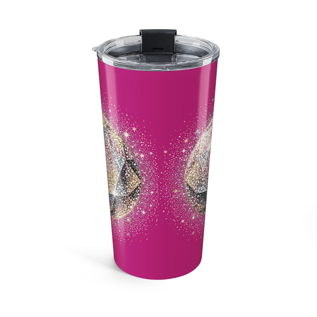 Glittery Magenta Tumbler 20oz