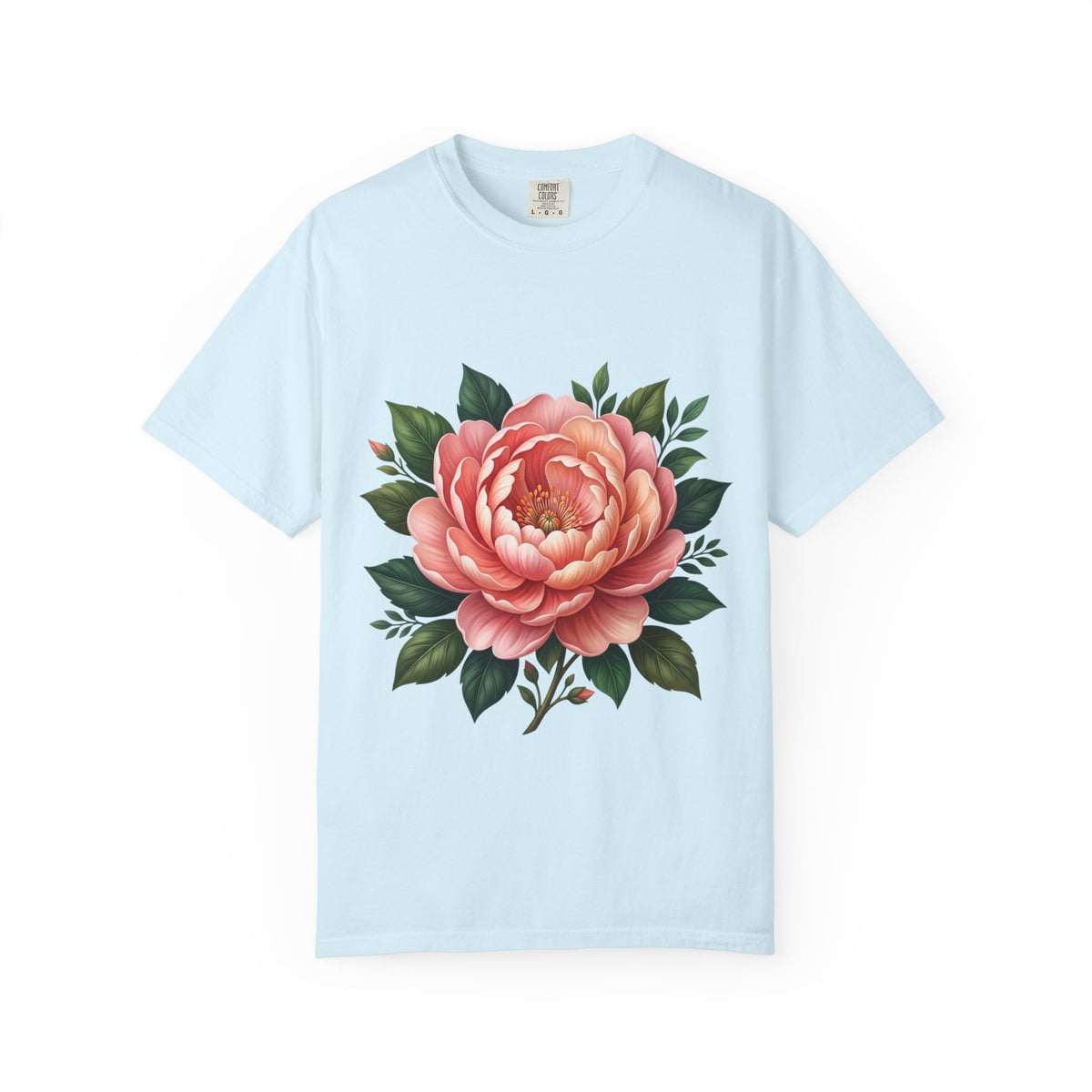 Peony Bloom T-Shirt — Vintage Floral Graphic Tee