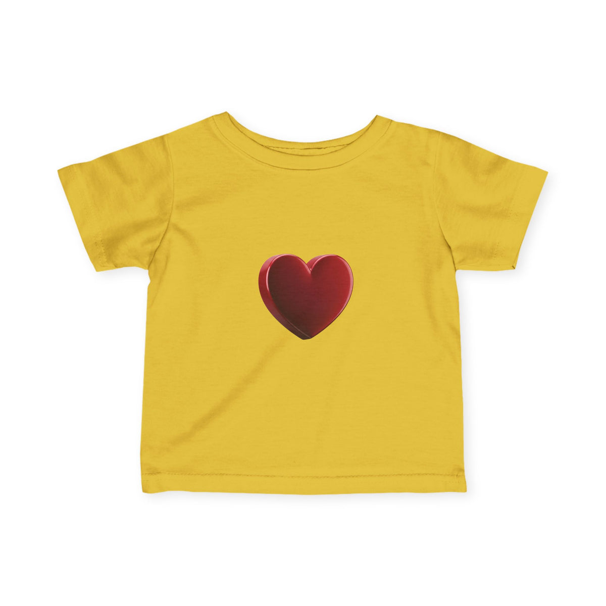 Infant Tee - Red Heart Graphic Baby Shirt