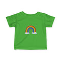Infant Tee — Rainbow with Clouds Baby T-Shirt