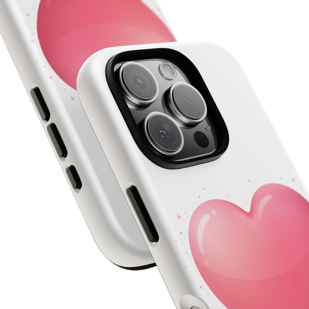 Heart Emoji Tough Case — Cute Pink Heart Phone Case for iPhone & Android