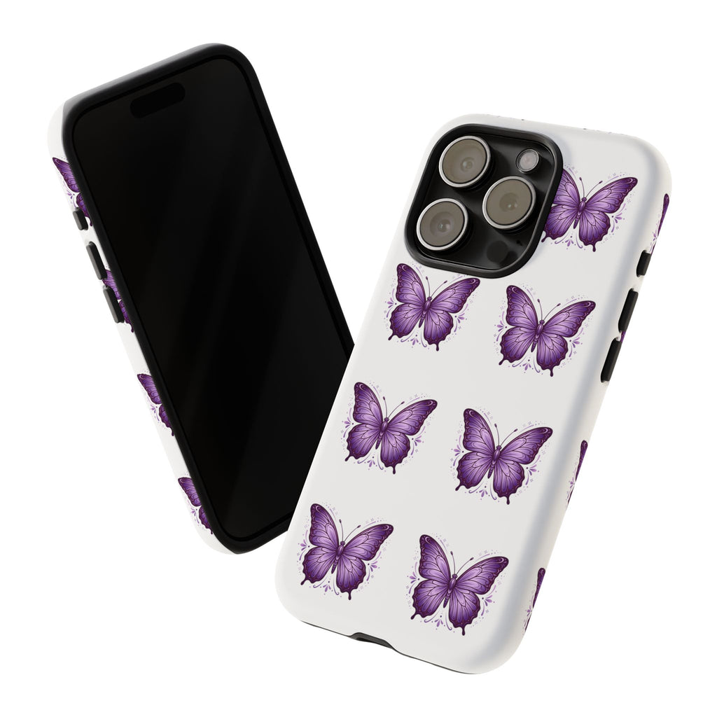 Purple Butterfly Phone Case