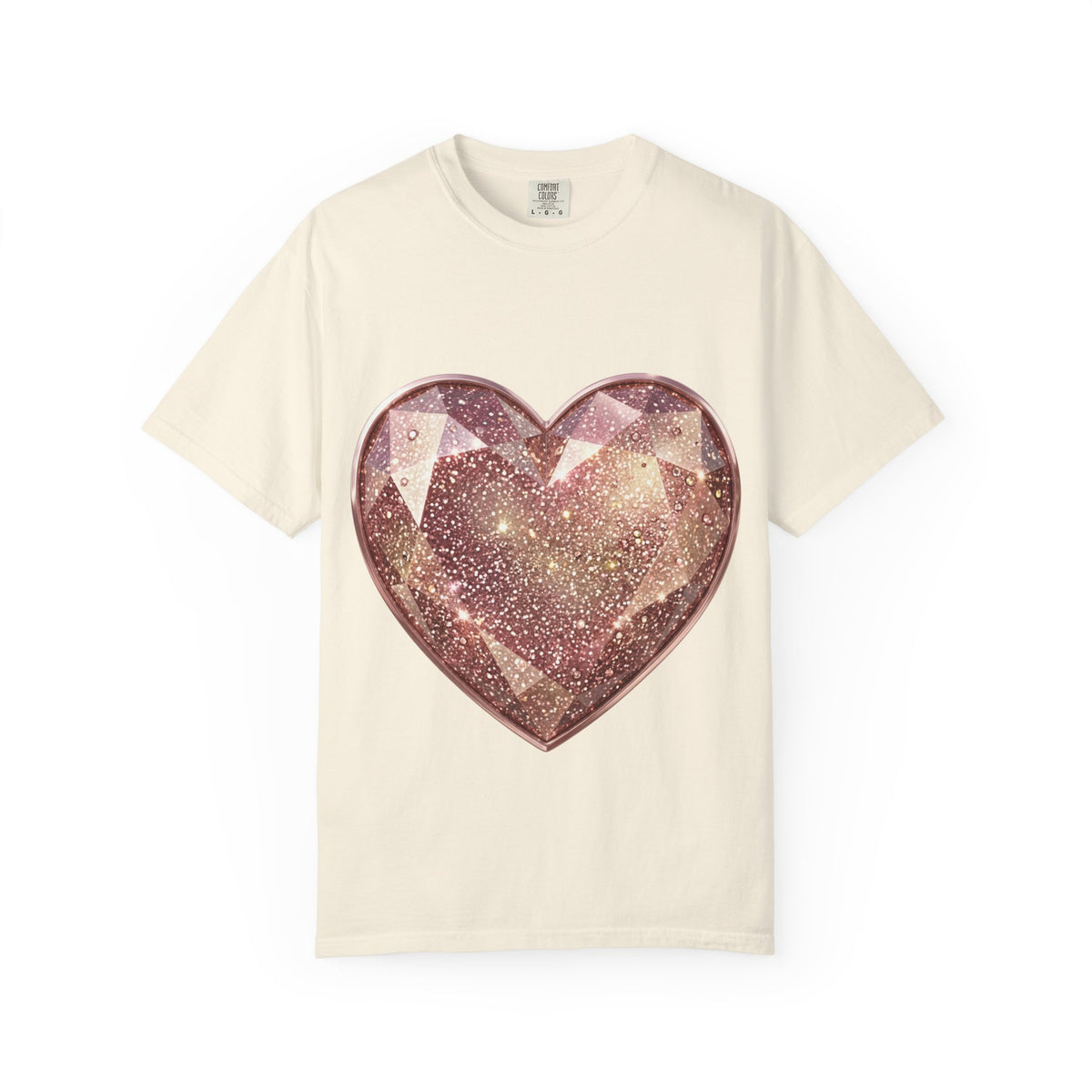 Glitter Gem Heart T-Shirt
