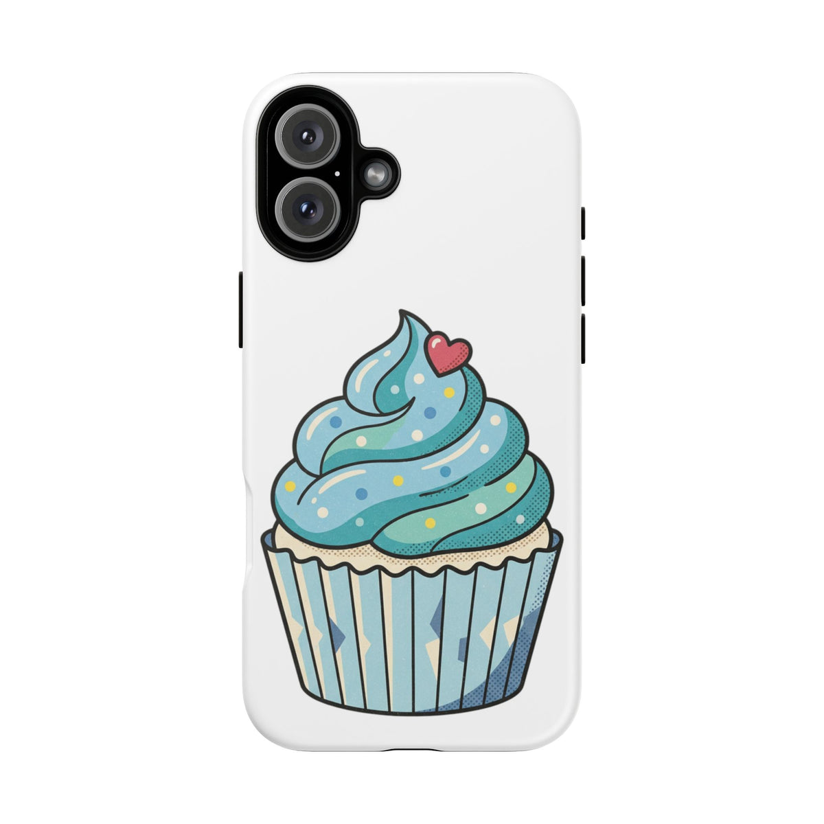 Blue Cupcake Tough Phone Cases