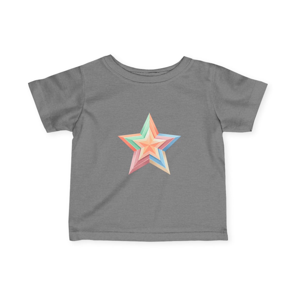 Star Design Infant Fine Jersey Tee