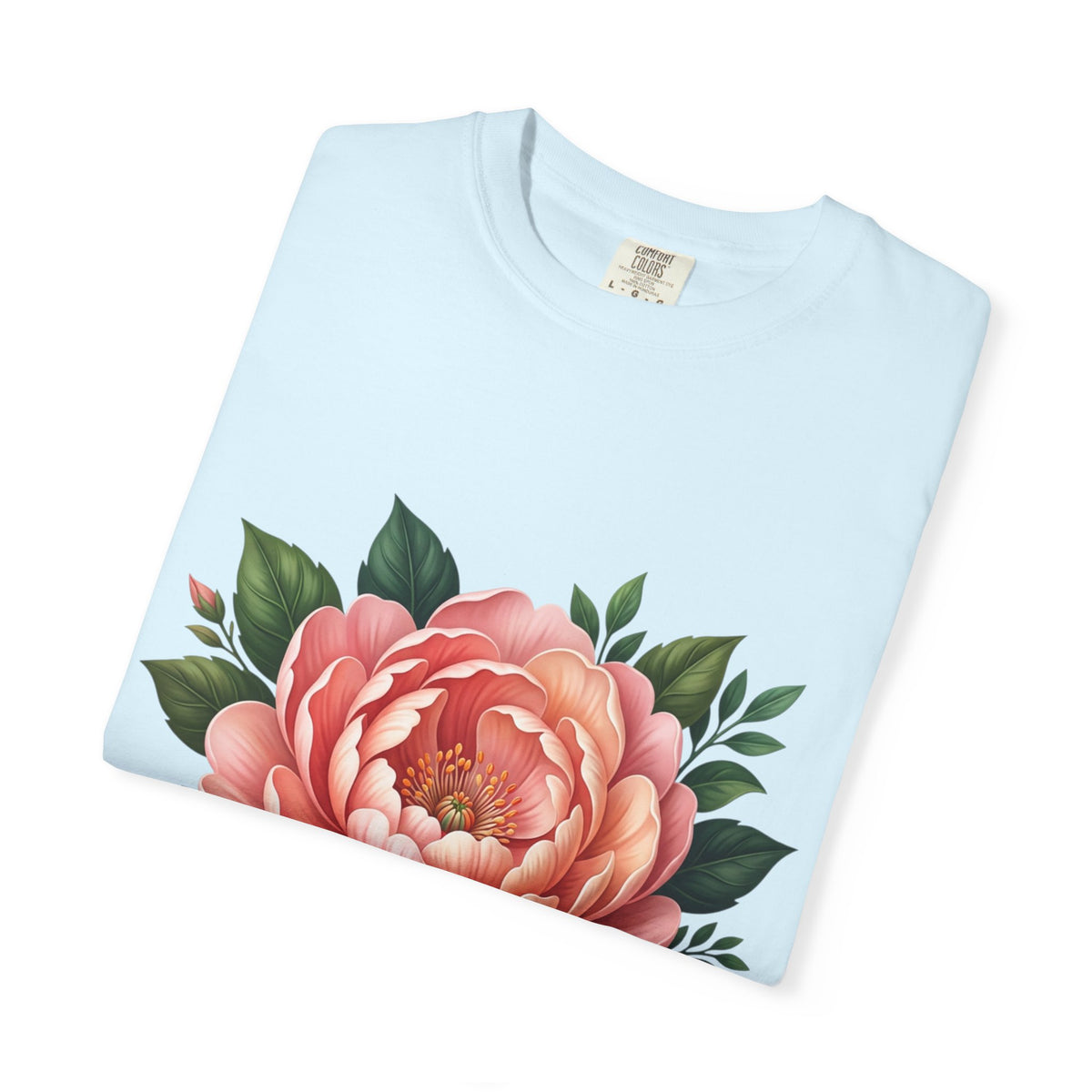 Peony Bloom T-Shirt — Vintage Floral Graphic Tee