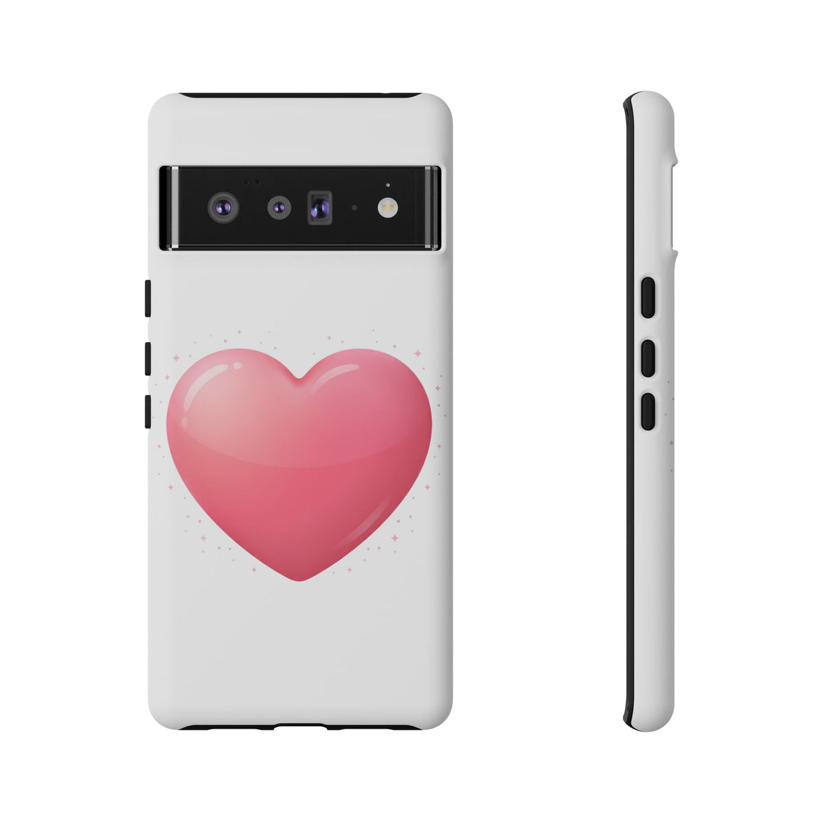 Heart Emoji Tough Case — Cute Pink Heart Phone Case for iPhone & Android