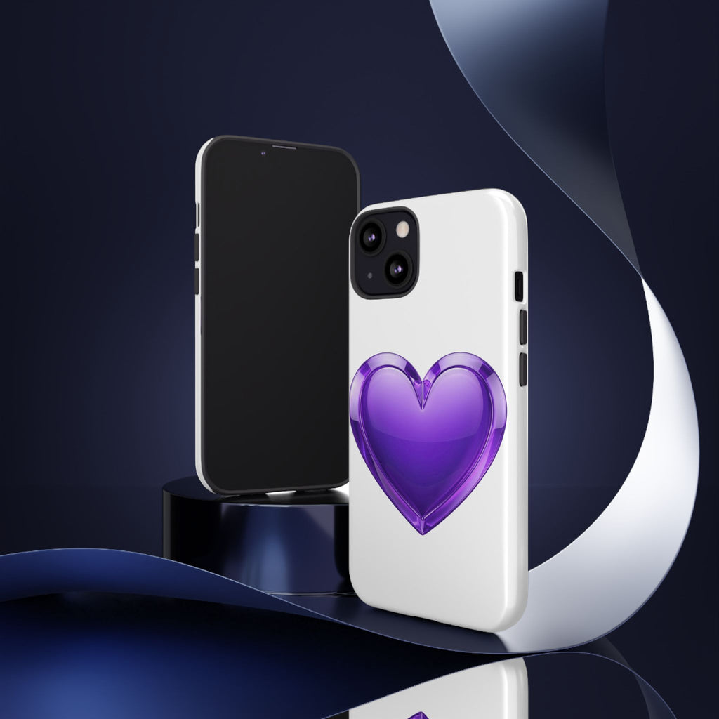 Purple Heart Tough Phone Cases