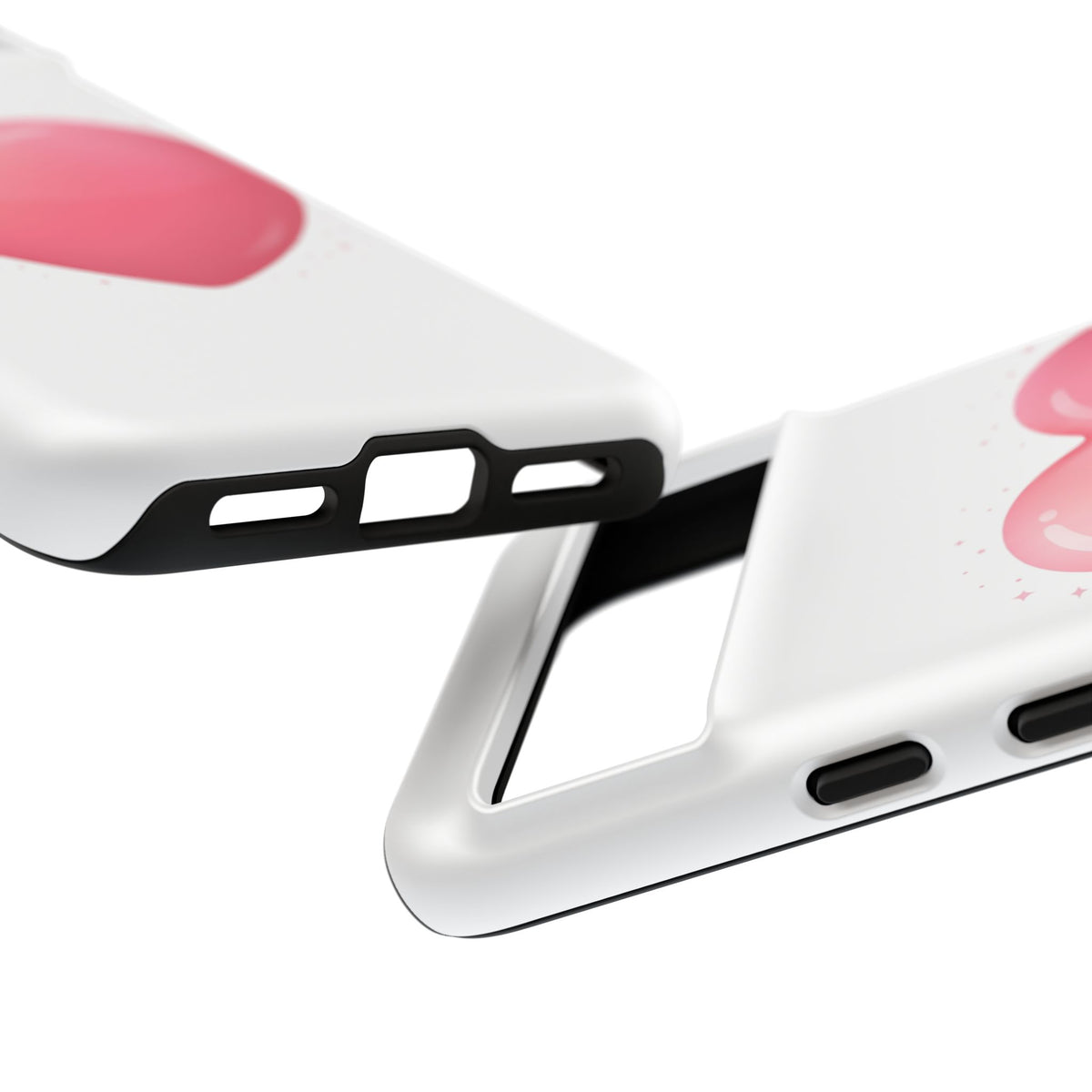 Heart Emoji Tough Case — Cute Pink Heart Phone Case for iPhone & Android