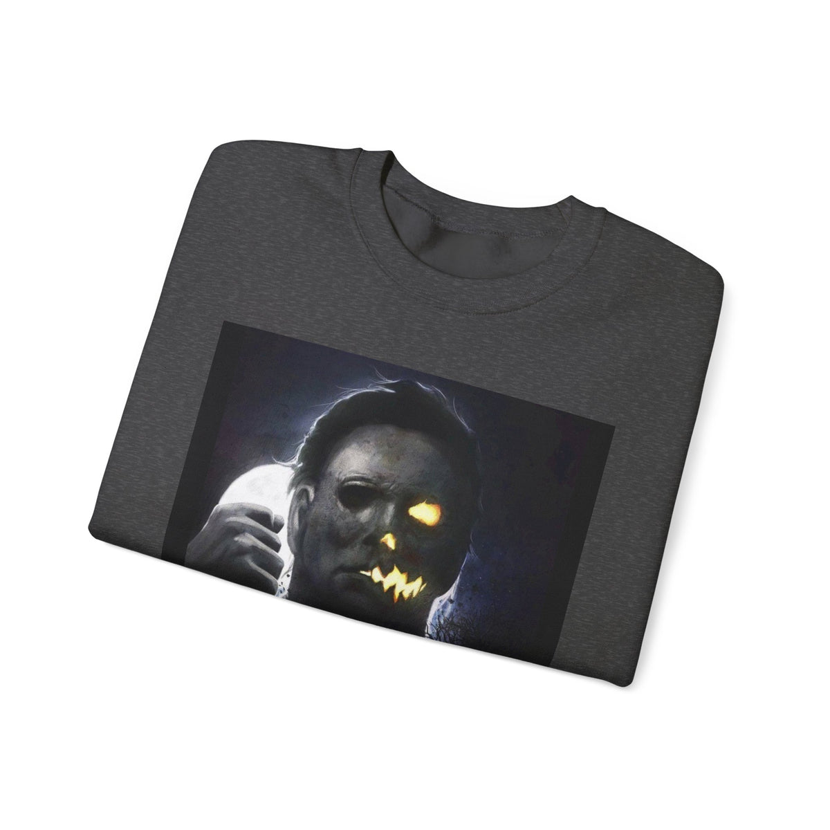 Halloween Michael Myers Mask Crewneck Sweatshirt