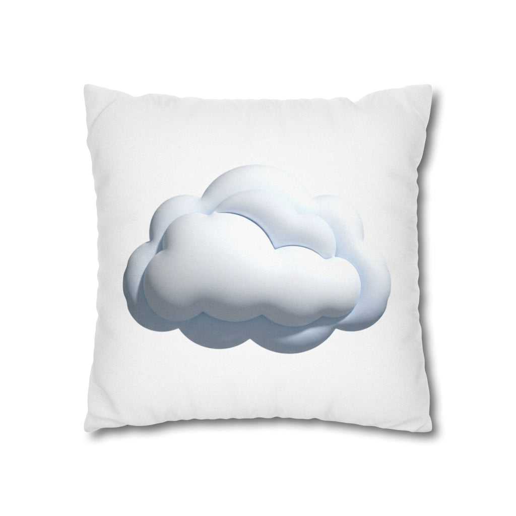 Cloud Throw White Pillowcase — Soft White Cloud Decorative Pillow Cover