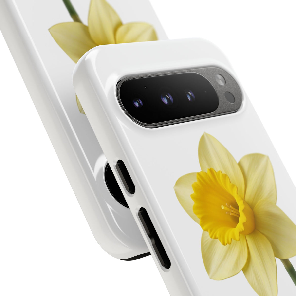 Daffodil Blossom Tough Phone Case — Yellow Spring Floral iPhone Cover