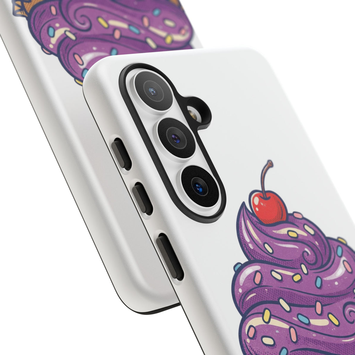 Purple Cupcake Tough Phone Cases