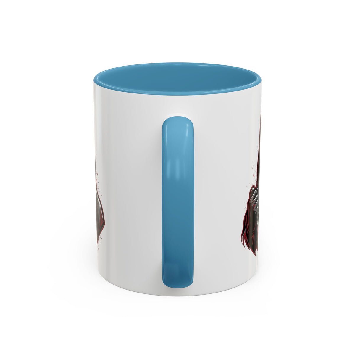 Scream Mask Accent Coffee Mug — Horror Killer Design (11/15oz)