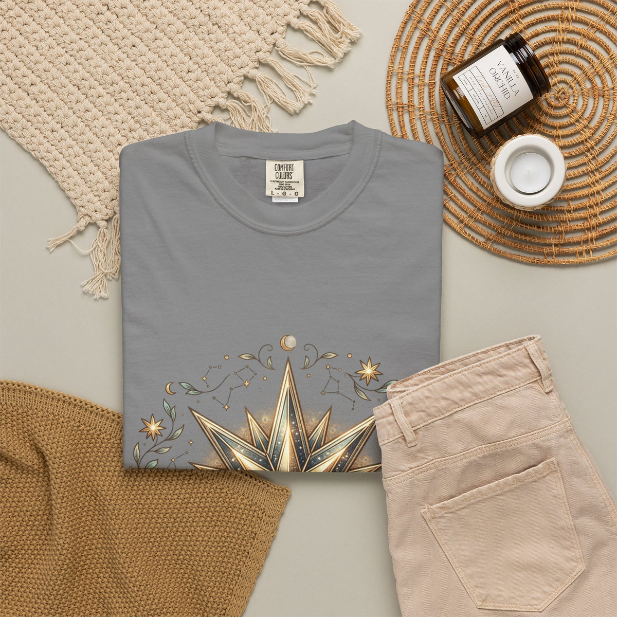Starburst Unisex Garment-Dyed T-shirt