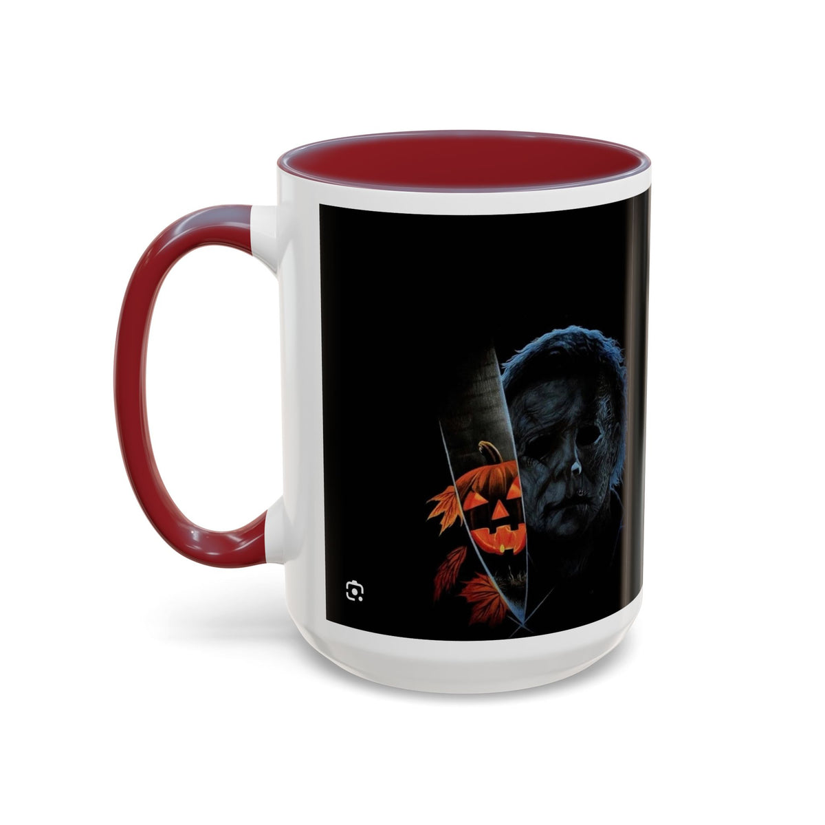 Michael Myers Halloween Coffee Mug — Horror Pumpkin Accent Mug (11/15oz)