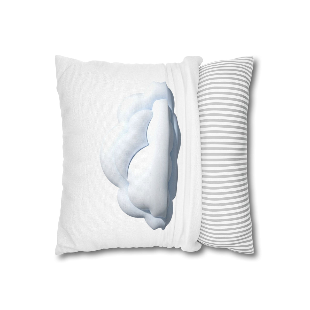 Cloud Throw White Pillowcase — Soft White Cloud Decorative Pillow Cover