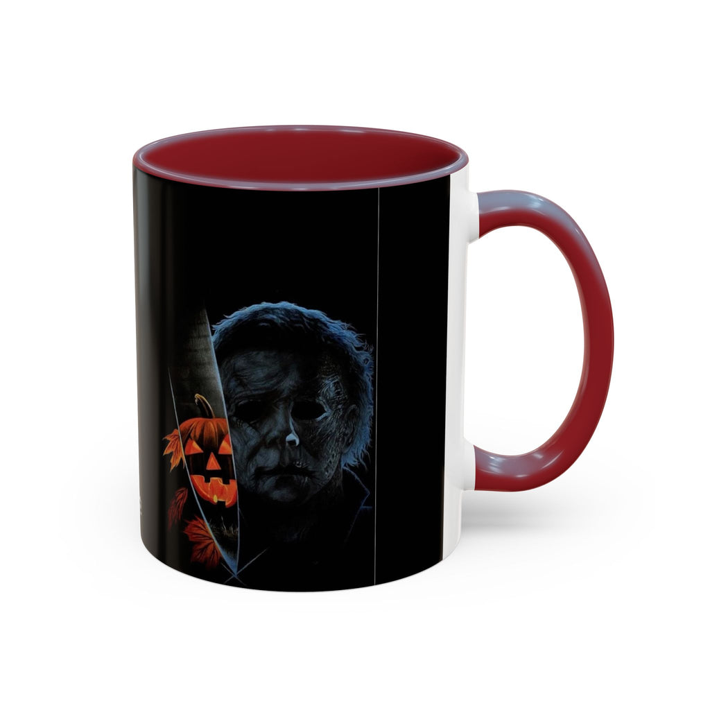 Michael Myers Halloween Coffee Mug — Horror Pumpkin Accent Mug (11/15oz)