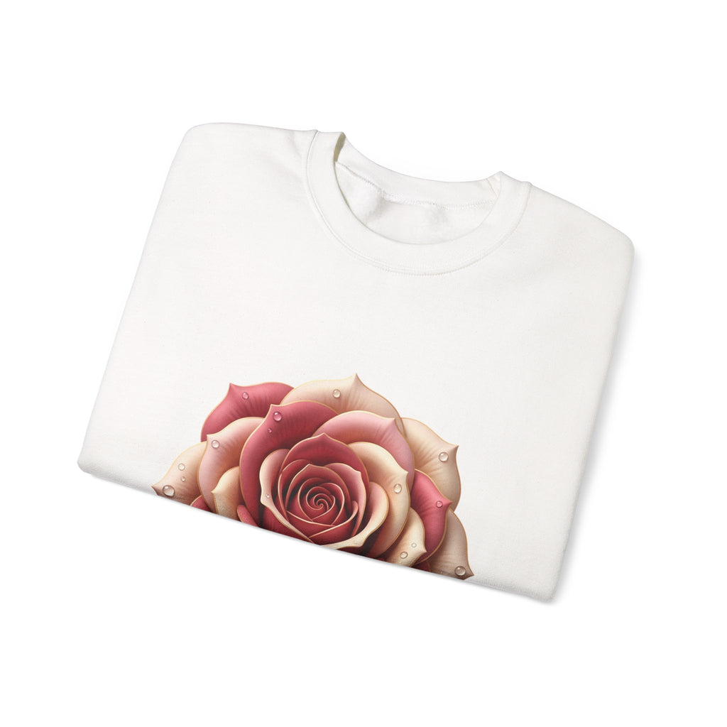 Rose Bloom Crewneck Sweatshirt