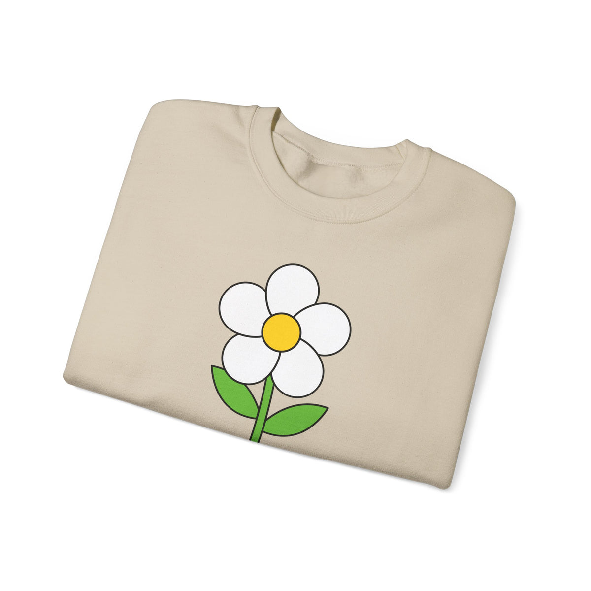 Daisy Graphic Crewneck Sweatshirt