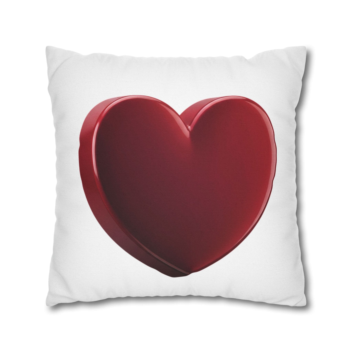Red Heart Spun Polyester Square Pillowcase
