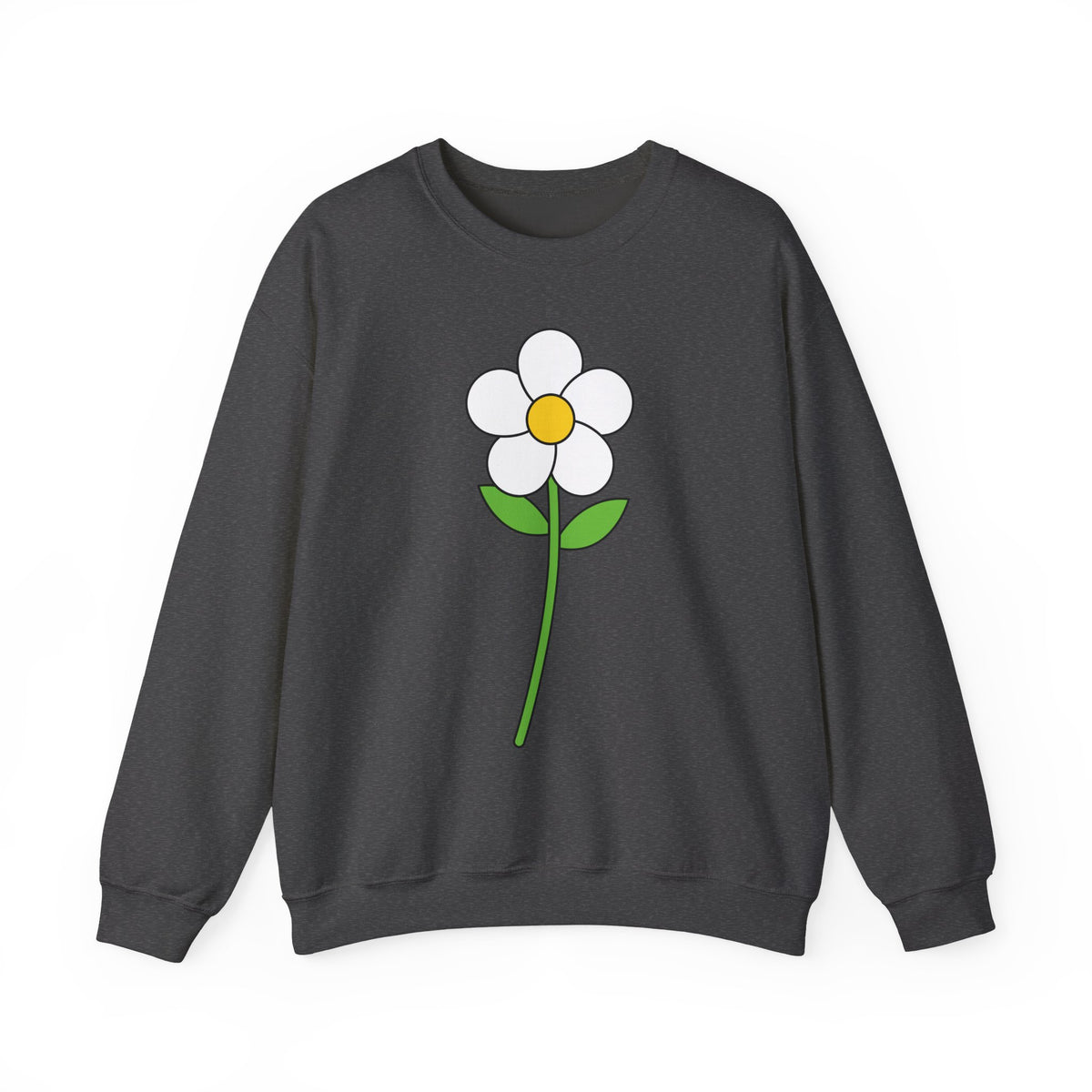 Daisy Graphic Crewneck Sweatshirt
