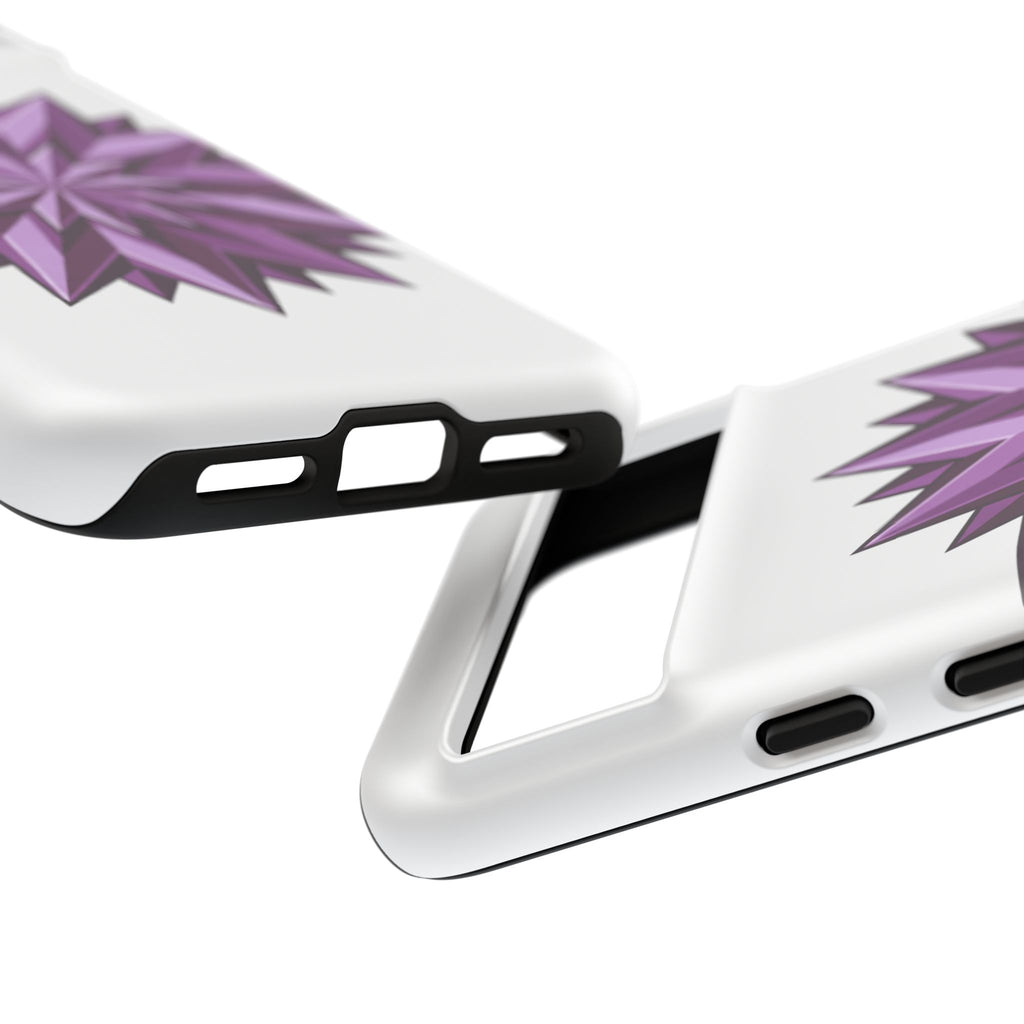 Purple Geometric Star Phone Case
