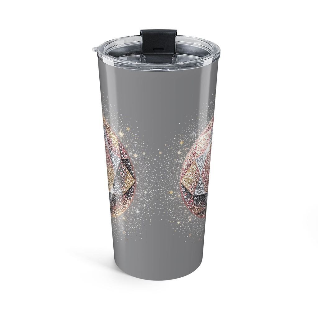 Glittery Grey Tumbler 20oz
