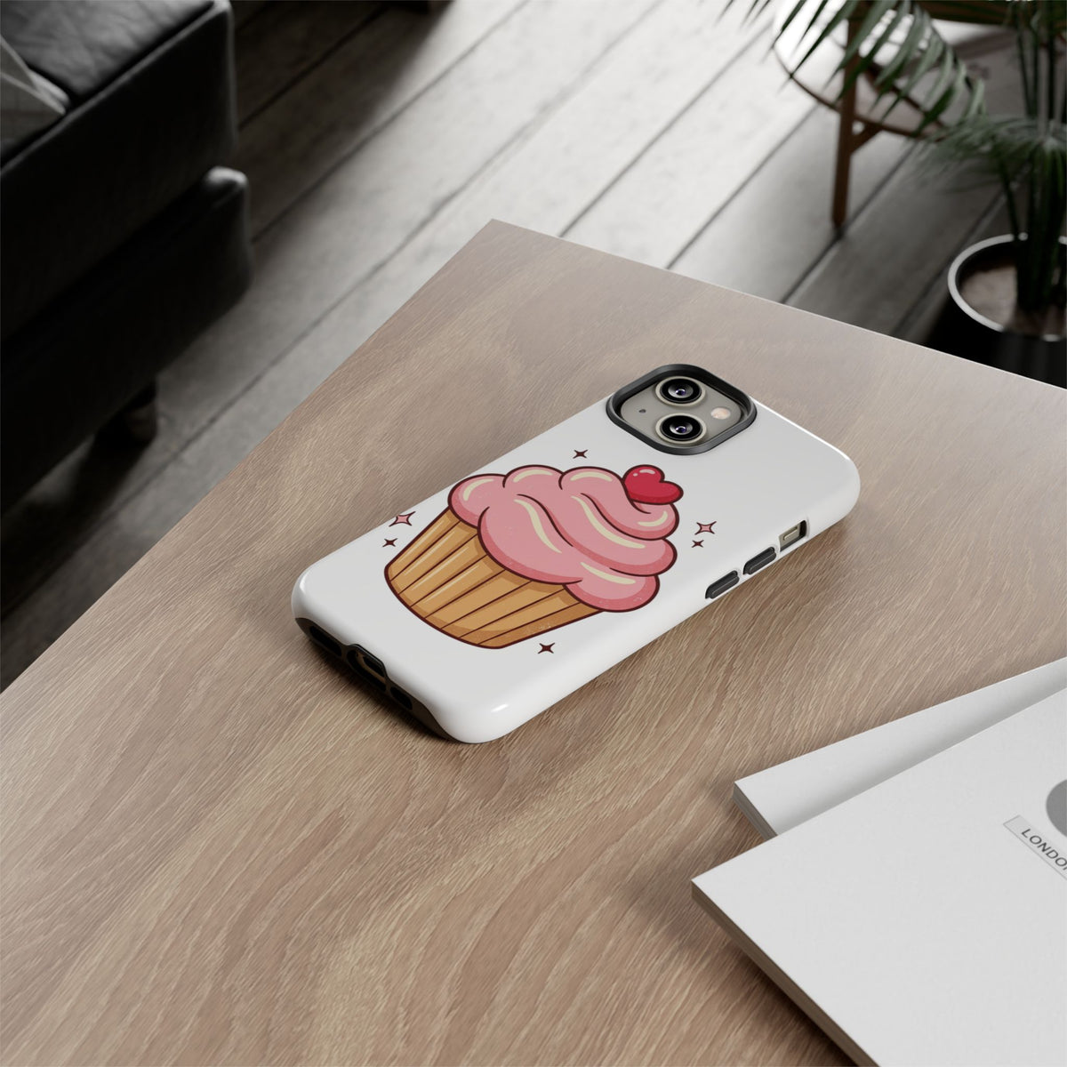 Pink Cupcake Phone Tough Cases