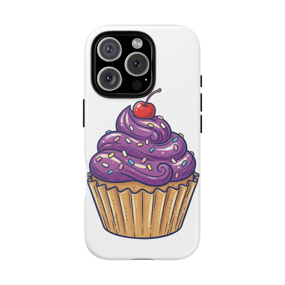 Purple Cupcake Tough Phone Cases