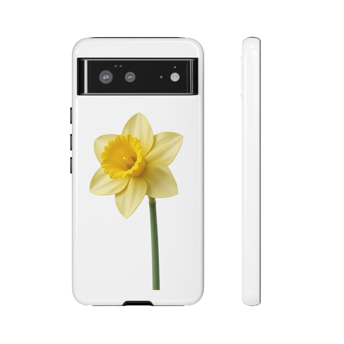 Daffodil Blossom Tough Phone Case — Yellow Spring Floral iPhone Cover