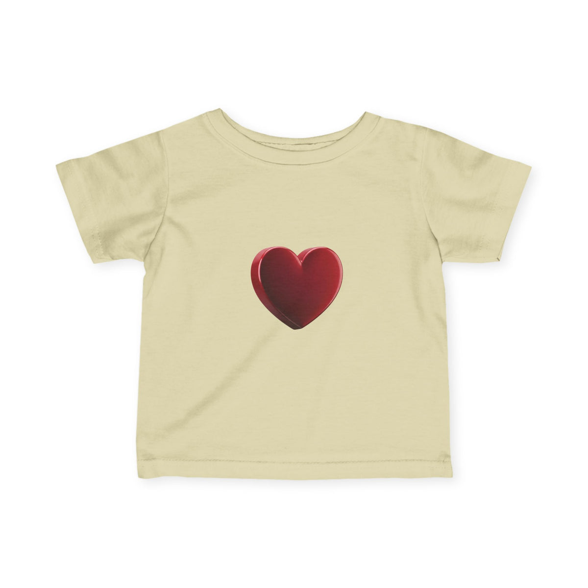 Infant Tee - Red Heart Graphic Baby Shirt