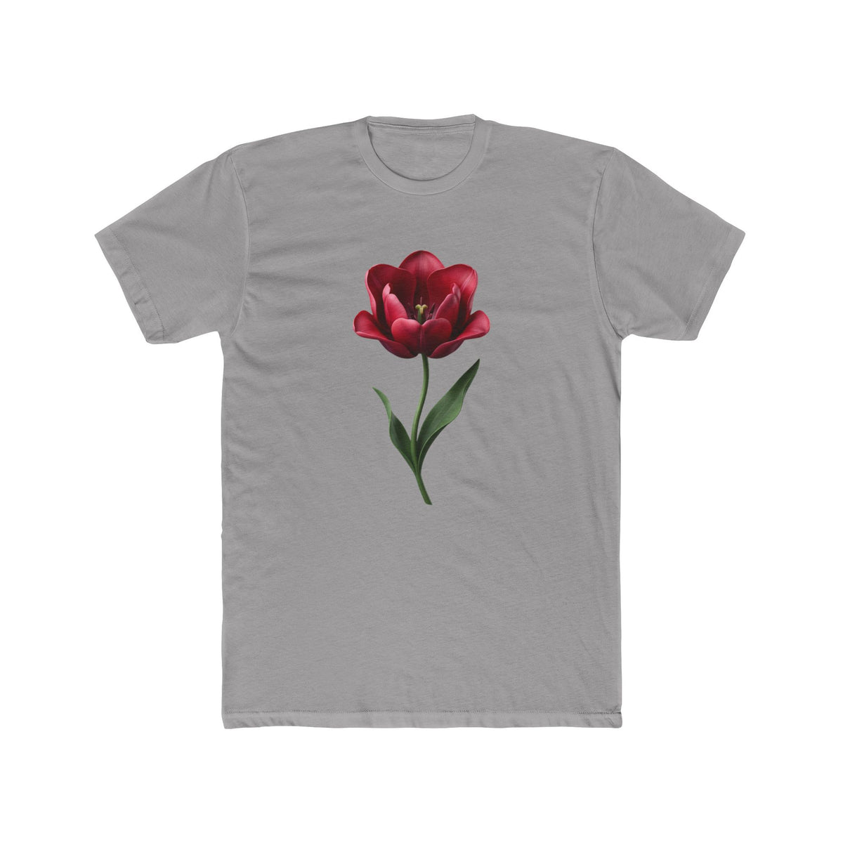 Red Tulip Floral Tee