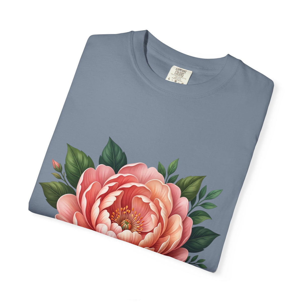 Peony Bloom T-Shirt — Vintage Floral Graphic Tee