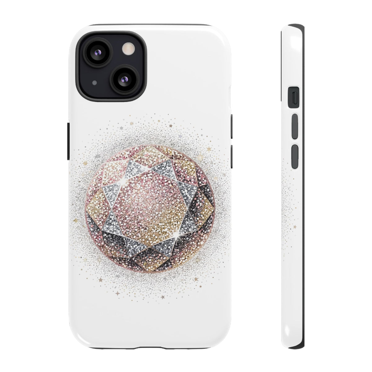 Glittery Tough Phone Cases