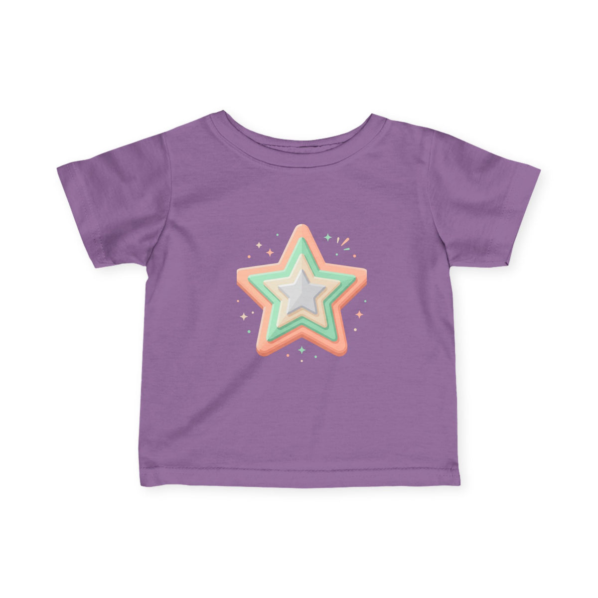 Star Design Infant Fine Jersey Tee