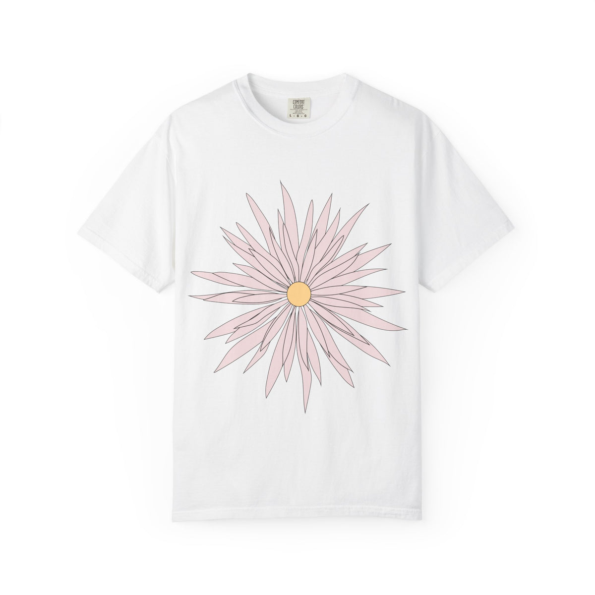 Pink Daisy Graphic T-Shirt