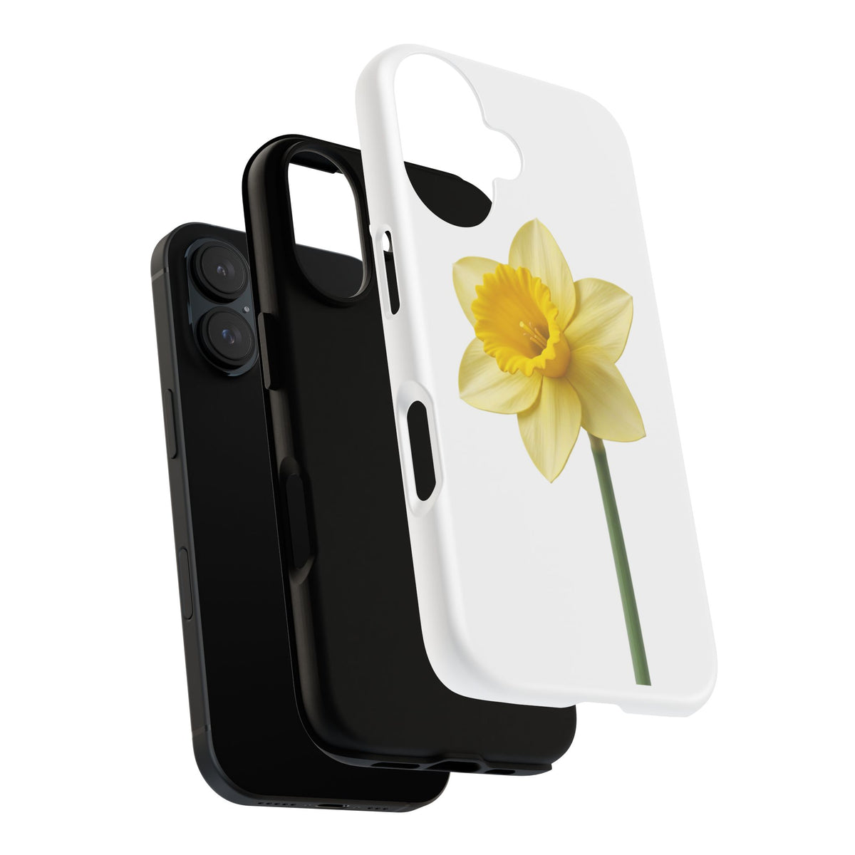 Daffodil Blossom Tough Phone Case — Yellow Spring Floral iPhone Cover