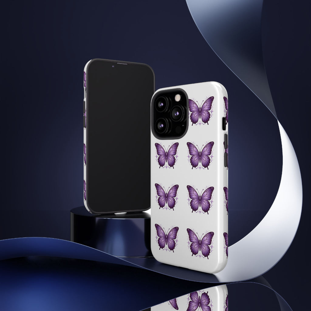 Purple Butterfly Phone Case